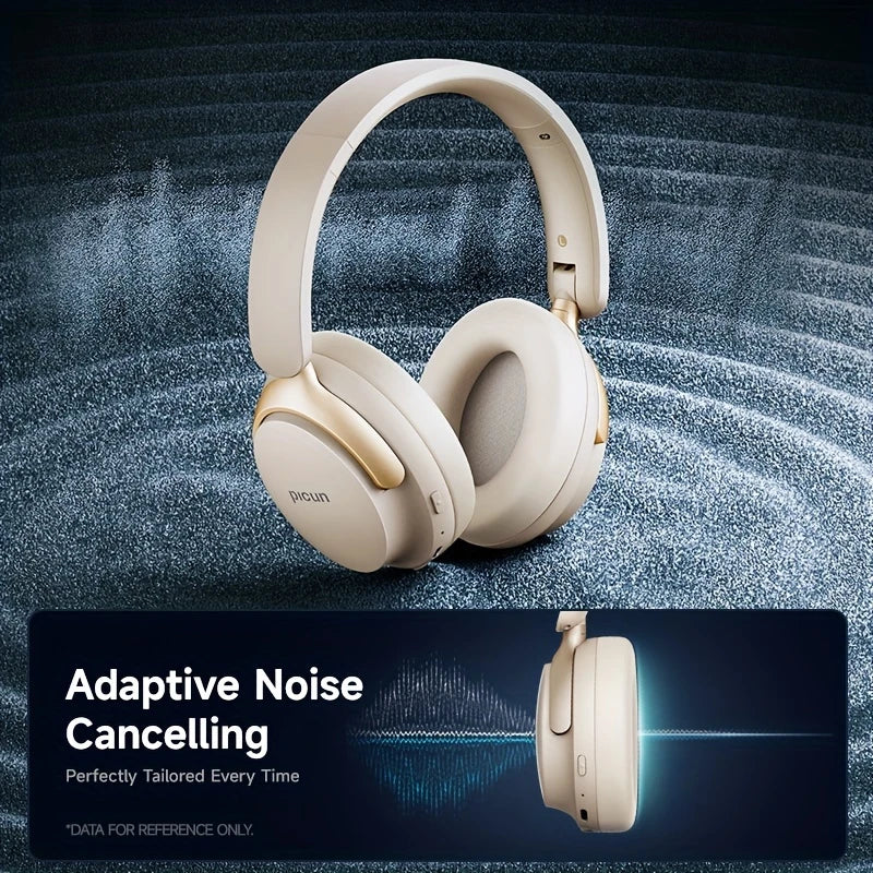 Picun NC60 Hybrid Active Noise Cancelling Headphones