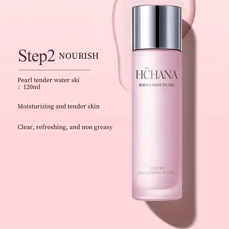 Birds Nourishing Six Piece Set -Hydrating and Moisturizing Facial Skincare