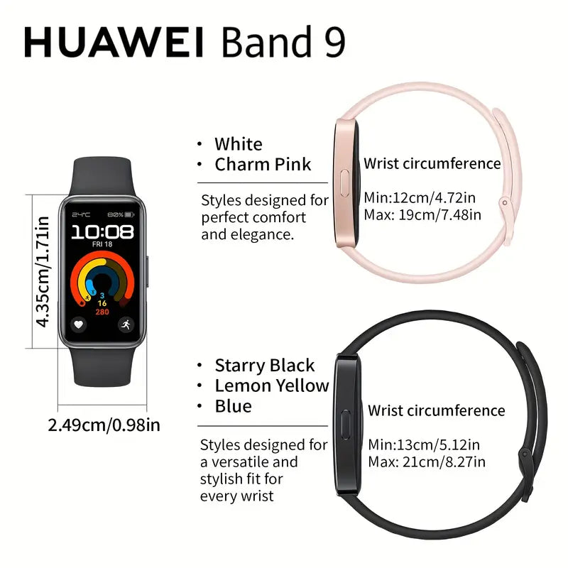 HUAWEI Band 9 Smart watch Fitness Tracker – Global Edition - Escour Mart