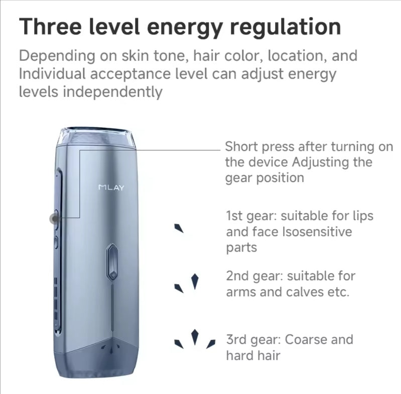 MLAY T18 ICE Cooling Hair Removal Device Permanent