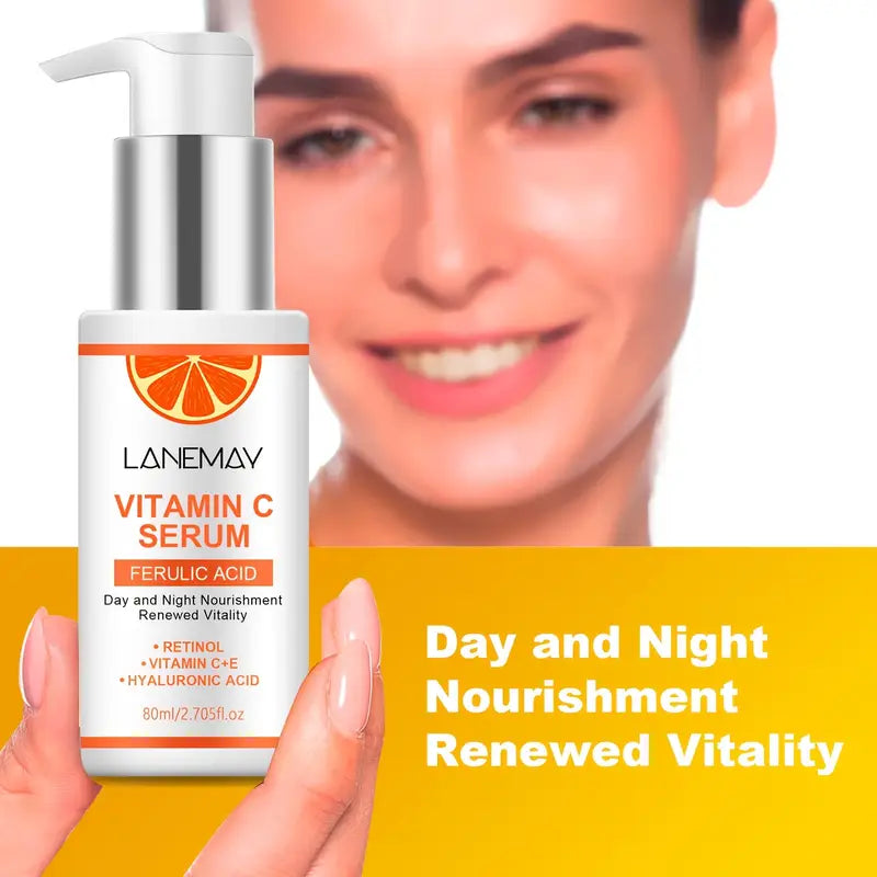 Hydrate and Pulp Skin Vitamin C Serum with Ferulic and Hyaluronic Acid