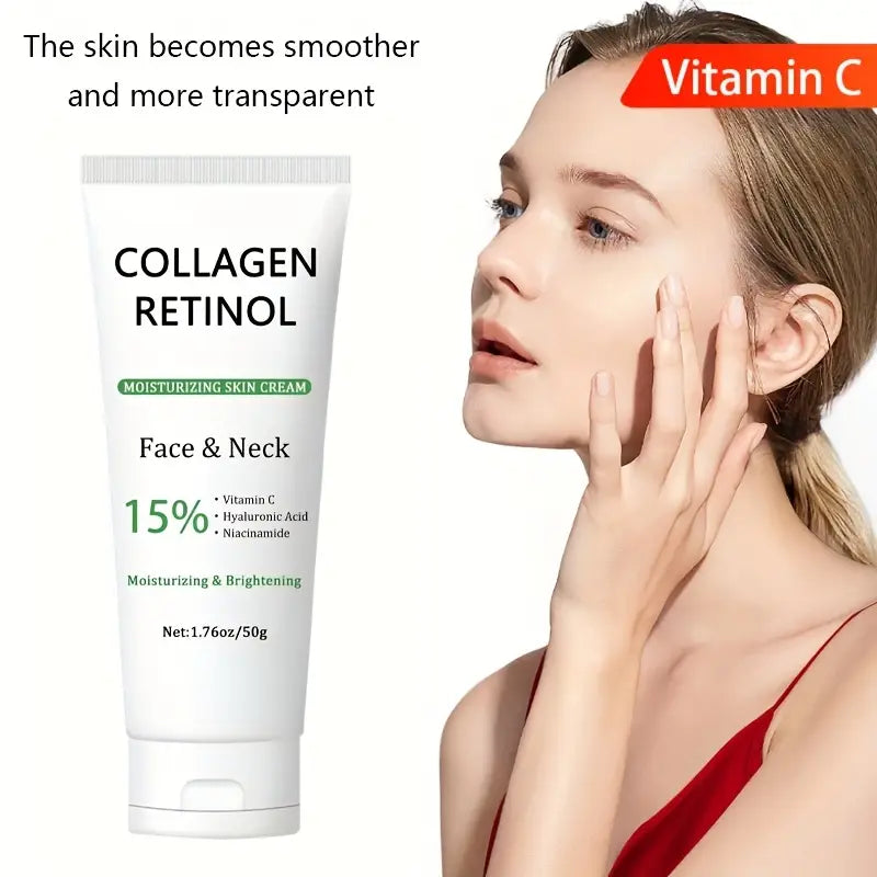 Retinol Facial Lifting Cream-Firming Hydrating with Hyaluronic Acid,Vitamin C and Niacinamide