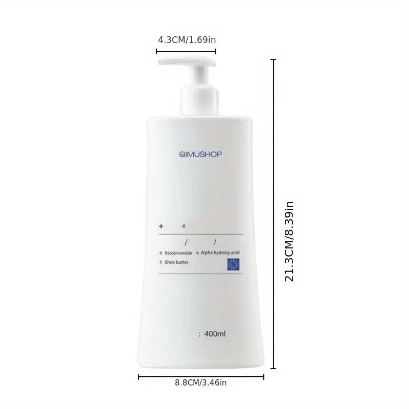400ml Avocado & Niacinamide Body Lotion - Hydrating & Moisturizing for All Skin Types
