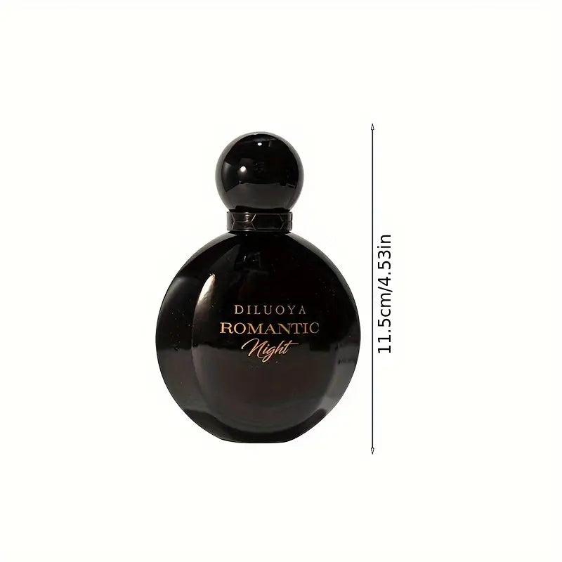 Diluya Romantic Night Eau De Parfum for Men & Women - Long-Lasting Floral Scent, Alcohol-Free