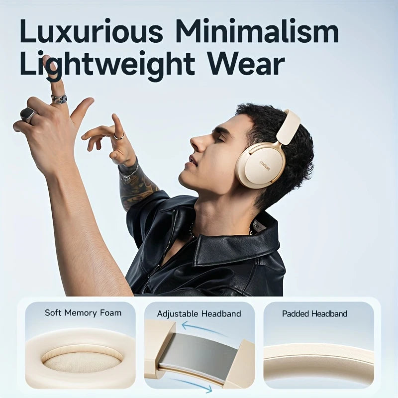Picun NC60 Hybrid Active Noise Cancelling Headphones