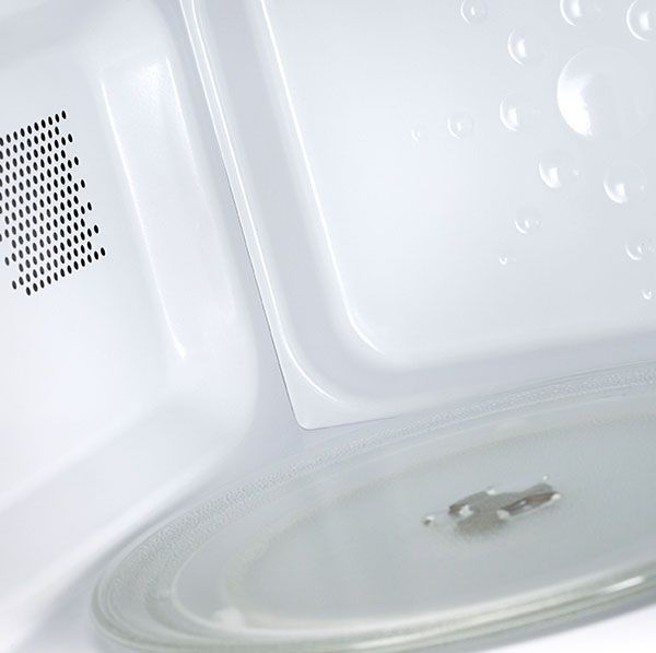 Russell Hobbs 20L Electronic Microwave Mirror Silver