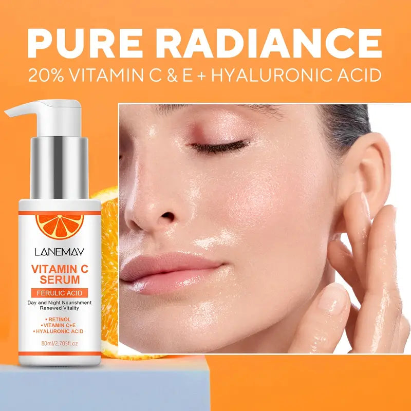 Hydrate and Pulp Skin Vitamin C Serum with Ferulic and Hyaluronic Acid