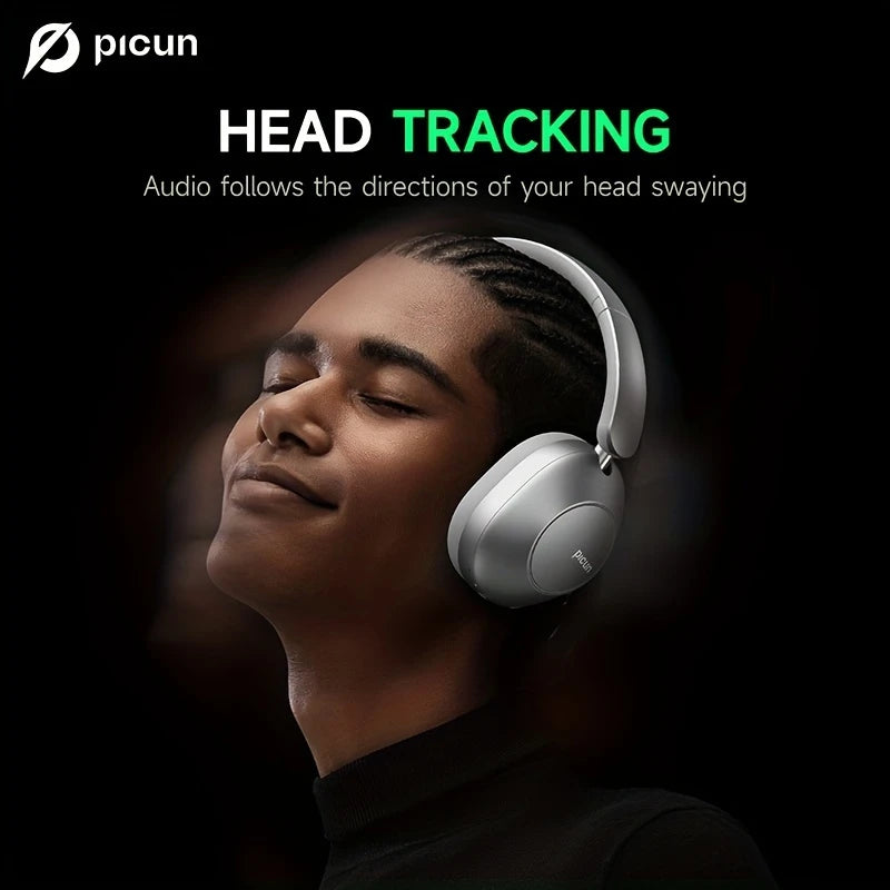 Picun F6 Hybrid Active Noise Cancelling Headphones - Escour Mart