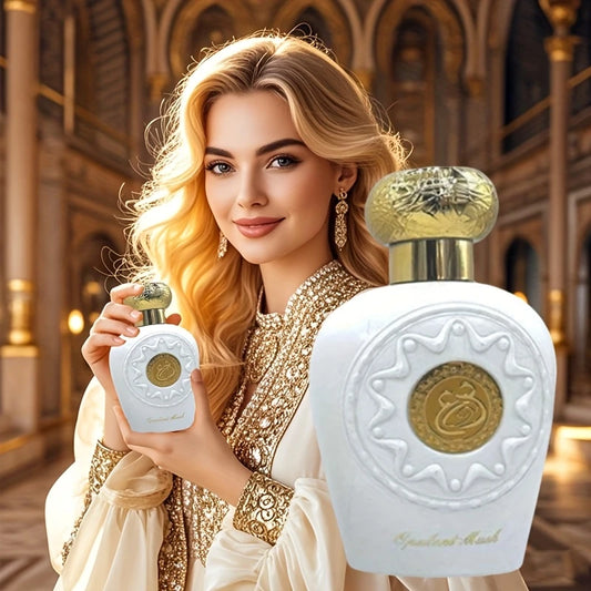 White Arabian Eau De Parfum – Fresh, Fruity & Musk Scent for Men - Escour Mart