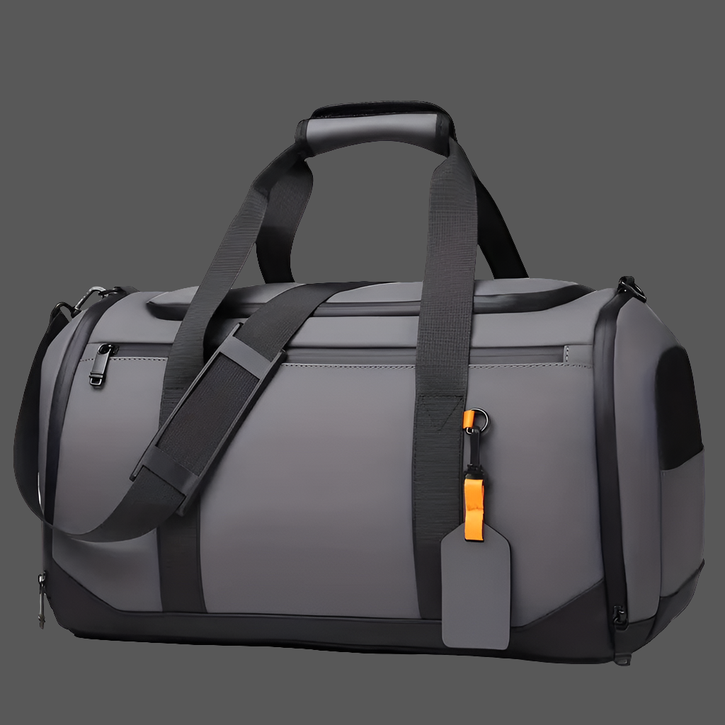 UNIXINU Large Capacity Travel Duffel Bag - Grey