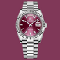 Pagani Design Mens Watch 40mm Japanese NH36A Automatic Mechanical Stainless Steel Luxury Mens Wristwatch - Wine Red