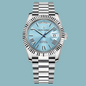 Pagani Design Mens Watch 40mm Japanese NH36A Automatic Mechanical Stainless Steel Luxury Mens Wristwatch - Sky Blue