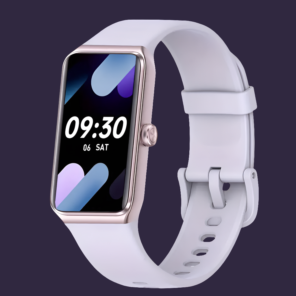 Fitness Tracker Smart Watch – Compatible with iPhone and Android Phones - Purple