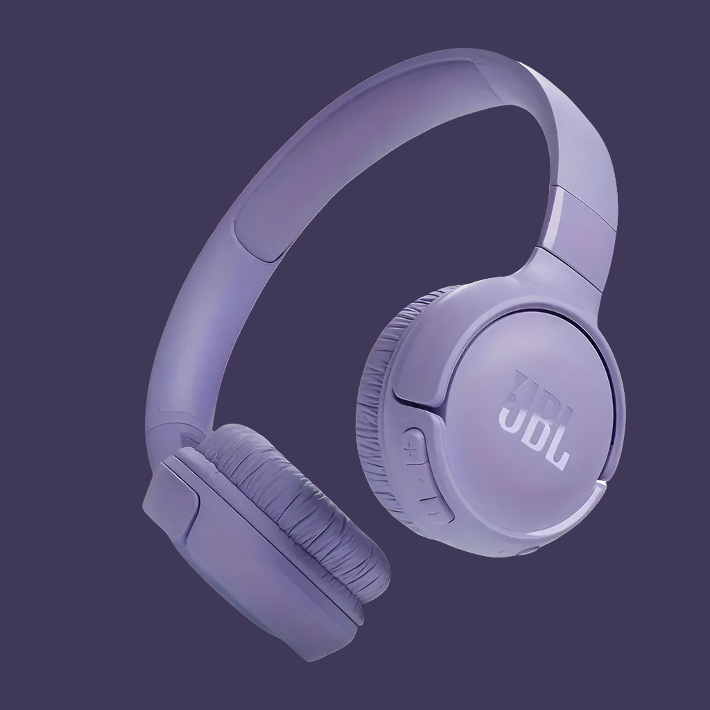 JBL T520BT Wireless Headphones - Purple
