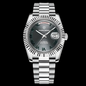 Pagani Design Mens Watch 40mm Japanese NH36A Automatic Mechanical Stainless Steel Luxury Mens Wristwatch - Gray