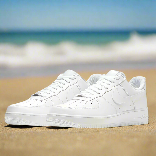 Nike Air Force 1 Classic Pure white Sneakers for Men and Women - Escour Mart