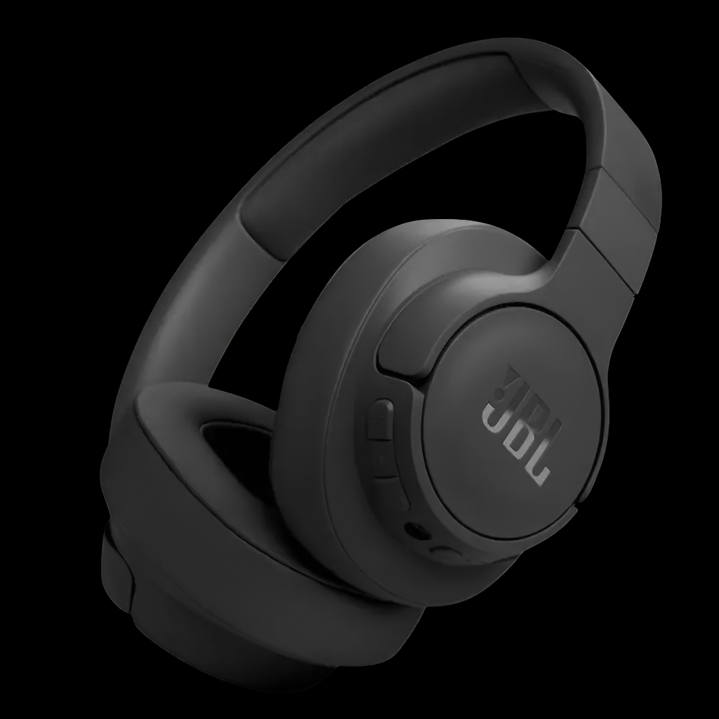 JBL TUNE 770NC Wireless Noise-Canceling Headphones - Black
