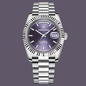 Pagani Design Mens Watch 40mm Japanese NH36A Automatic Mechanical Stainless Steel Luxury Mens Wristwatch - Purple
