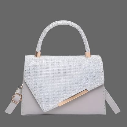 Trendy Small Square Handbag for Women Featuring a Stylish Design - Grey