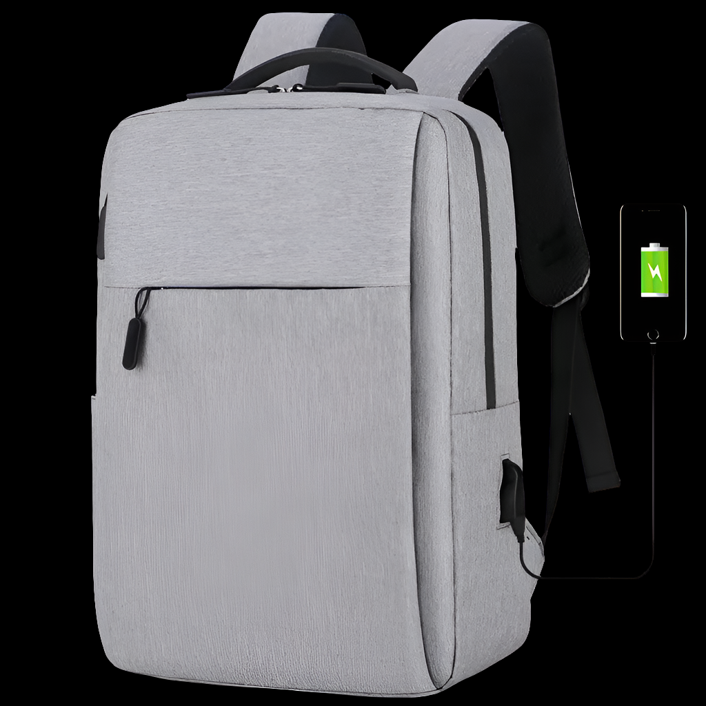 Vanaheimr 40.64cm Travel Laptop Backpack – Lightweight Durable & USB Charging