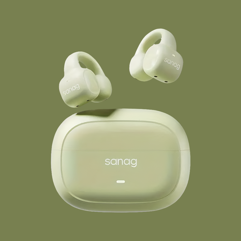 Sanag S3S TWS Open Ear Earphones - Green