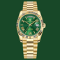 Pagani Design Mens Watch 40mm Japanese NH36A Automatic Mechanical Stainless Steel Luxury Mens Wristwatch - Golden Green