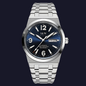 I&W CARNIVAL Men’s Automatic Mechanical Watch Sapphire Waterproof Luminous Dual Calendar Clock - Blue