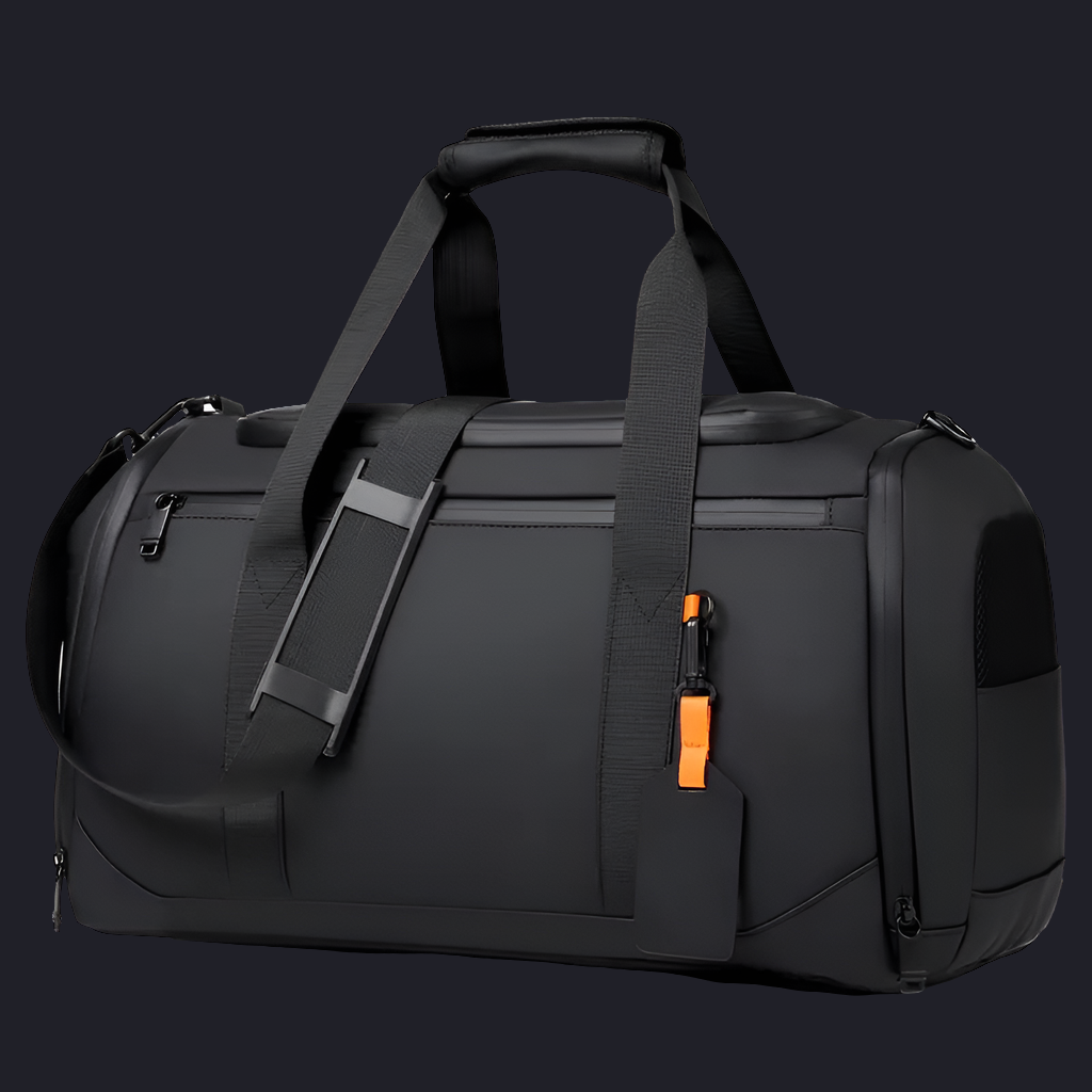 UNIXINU Large Capacity Travel Duffel Bag - Black