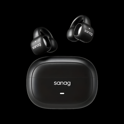 Sanag S3S TWS Open Ear Earphones - Black