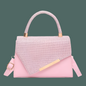 Trendy Small Square Handbag for Women Featuring a Stylish Design - Pink