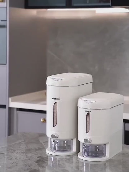 Smart Automatic Rice Dispenser - Large Capacity, Moisture-Proof & Insect-Resistant