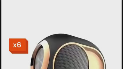 TWS X6 Wireless Speaker – Portable Outdoor Amplifier with Intelligent Noise Reduction