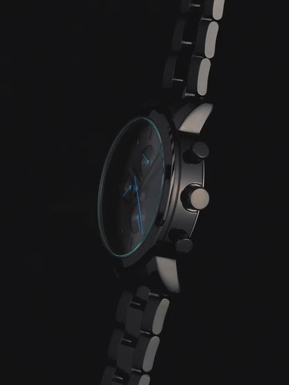 CRRJU Luxury Men's Stainless Steel Quartz Watch