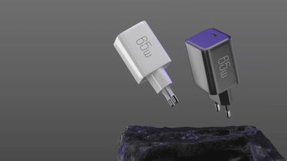 2pcs 65W Fast Charging Head – GaN Charger Type C Wall Charger