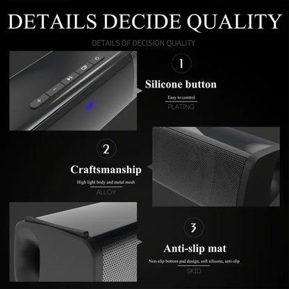 Compact Portable Wireless Speaker – Versatile & High-Quality Sound