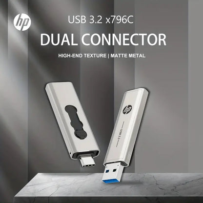 HP USB Type C Flash Drive High Speed OTG Storage