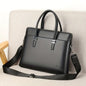 Men’s Handheld Tote Bag & Briefcase – Stylish & Functional for Work & Travel - Black
