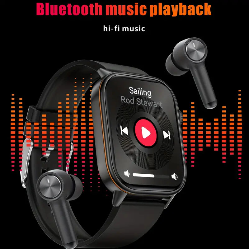 QX17 Smart Watch Compass LED and Advanced Health Tracking