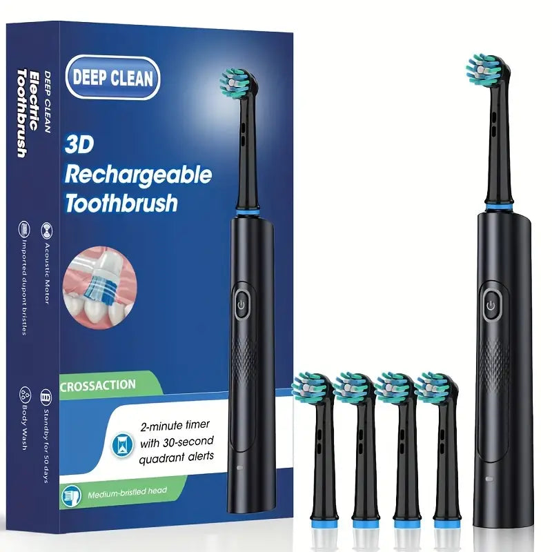 Smart Electric Toothbrush - Black