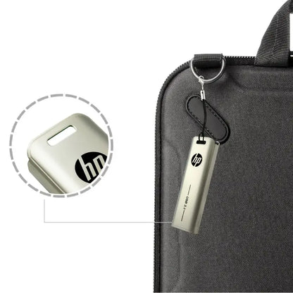 Hp USB Flash Drive X796W USB3.2 64GB 128GB 256GB Push-Pull Metal Body Computer Office USB Flash Drive