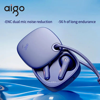 AIGO Ultra 5.4 Wireless Earbuds – Long Battery Life, ENC, Hi-Fi Stereo Sound