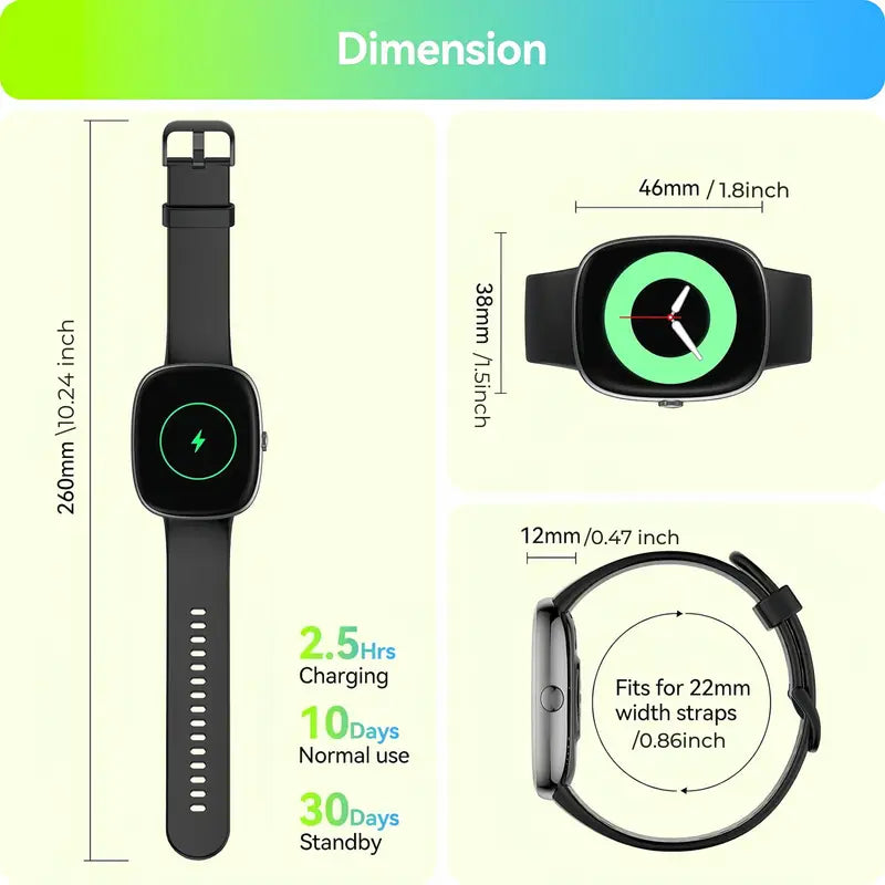 Smartwatch Fitness Tracker - for Android & iOS