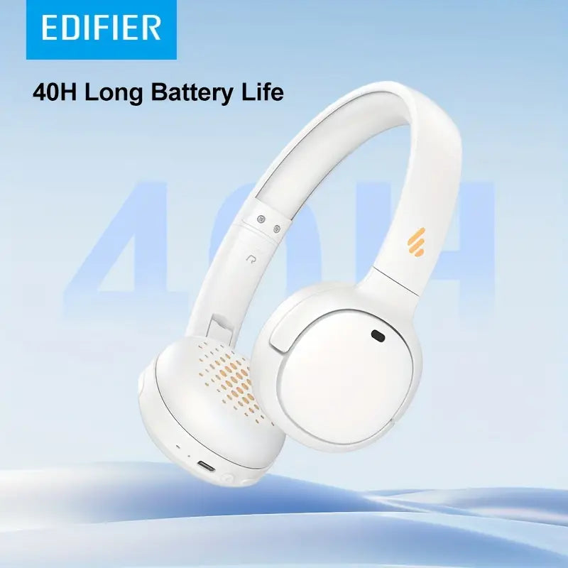 Edifier WH500 Noise Canceling Wireless Headphones - White