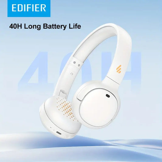 Edifier WH500 Noise Canceling Wireless Headphones - White