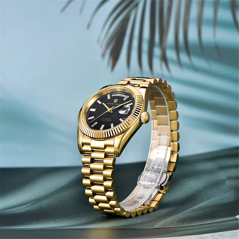 Pagani Design Mens Watch 40mm Japanese NH36A Automatic Mechanical Stainless Steel Luxury Mens Wristwatch