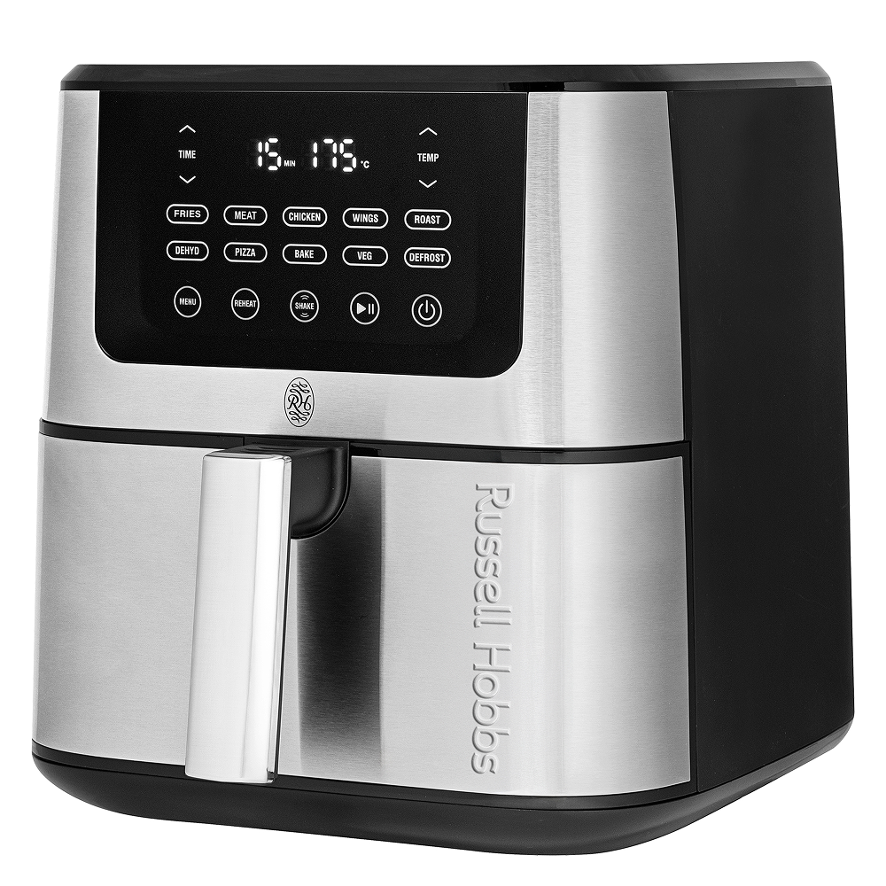 7.5L Air Fryer 10 Presets 1600W Stainless Steel