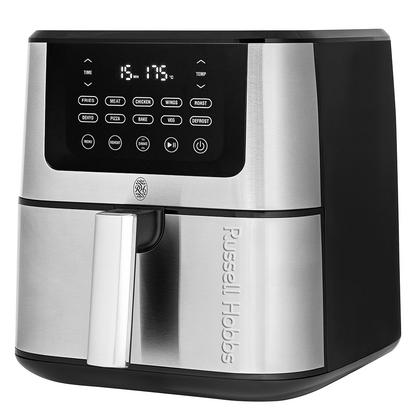 7.5L Air Fryer 10 Presets 1600W Stainless Steel