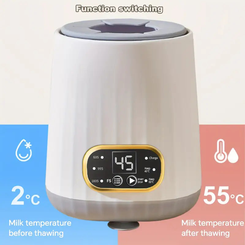 Smart Electric Milk Shaker 3 in 1 Thermal Insulated Formula Mixer