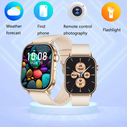 QX17 Smart Watch Compass LED and Advanced Health Tracking