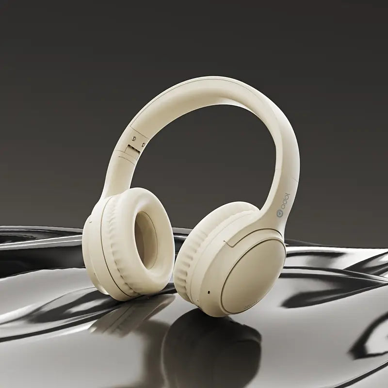 ASUS Wireless Over-Ear Headphones with Active Noise Cancellation - Beige